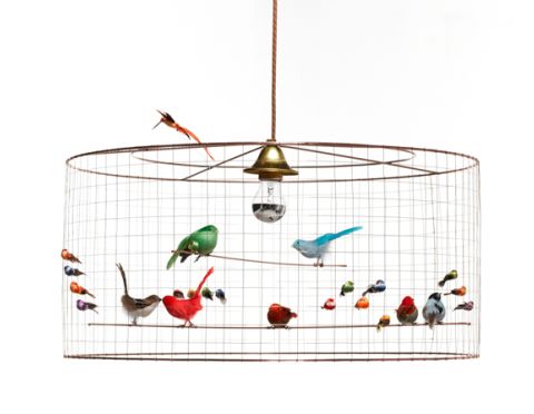 Lampe à suspendre Volière, 