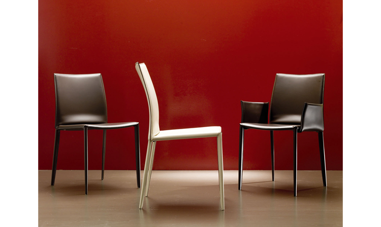 Design Italien chaise cuir